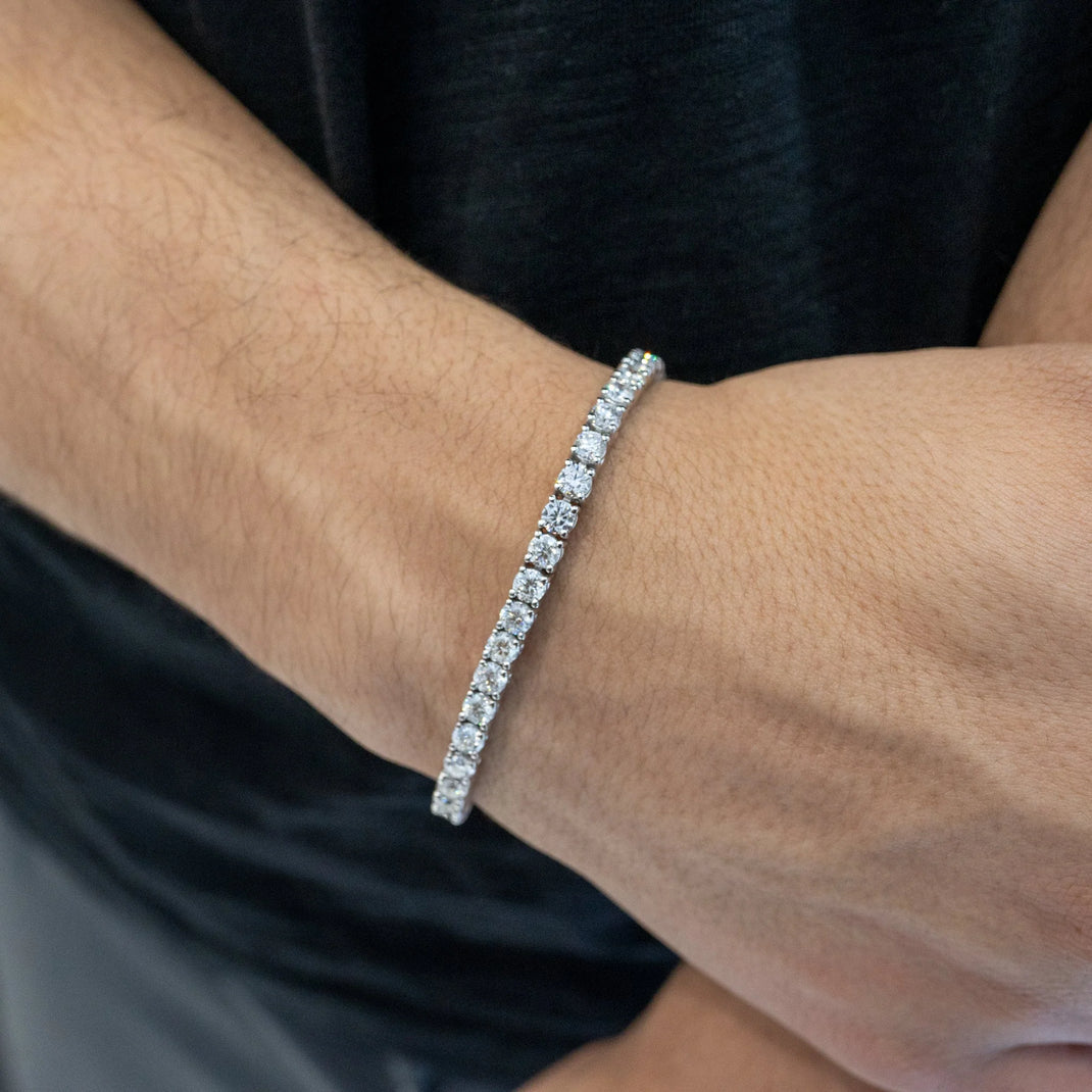 Moissanite Tennis Bracelet